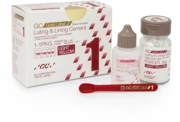 GC Gold Label 1 Luting & Lining GIC Luting & Lining glass ionomer Cement