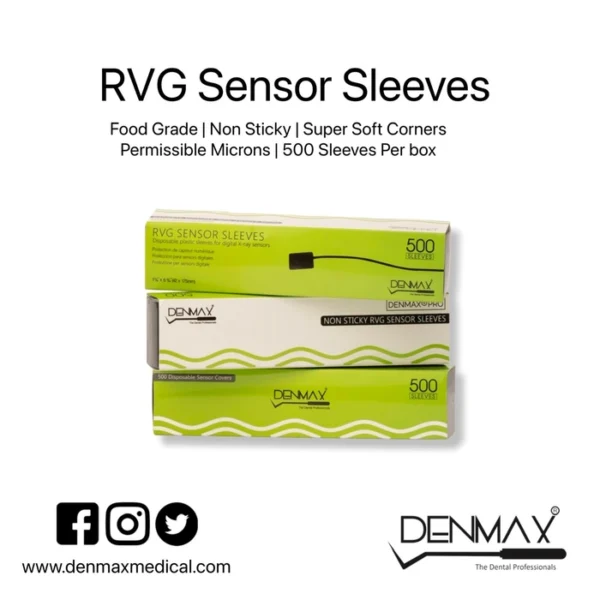 Denmax DIGITAL X-RAY SENSOR SLEEVES (RVG Sleeves)