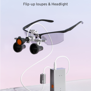 Eighteeth Brilliance Loupes + Softouch Surgical Headlight Combo