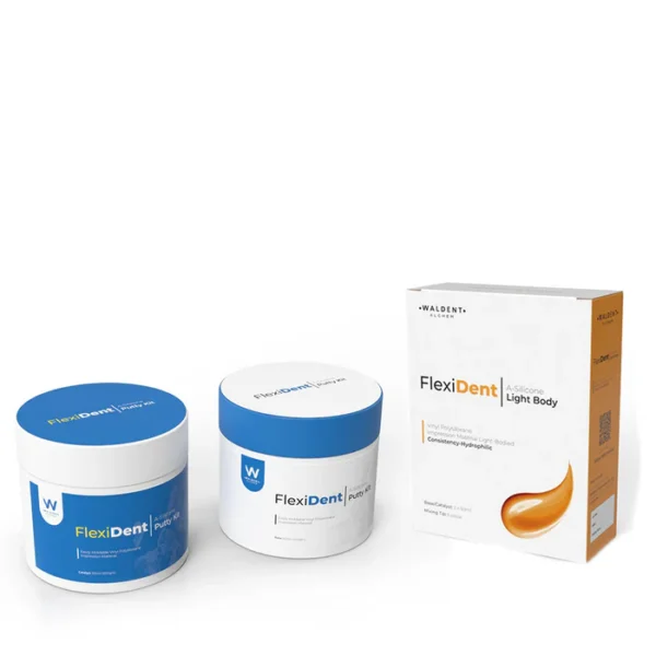Waldent Flexident A-Silicone Putty Kit