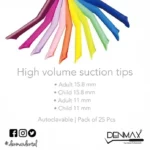 High Volume Suction Tips – Efficient & Hygienic Dental Evacuation-Denmax
