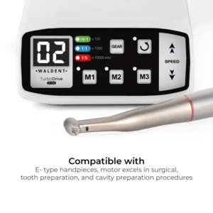 Waldent TurboDrive Brushless LED Electric Motor With 1:5 Increasing Handpiece (W-146)