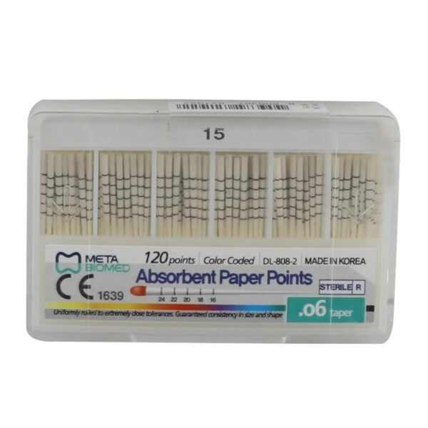 Meta Absorbent Paper Points - 6% # 15