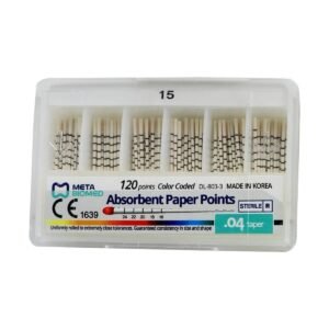 Meta Absorbent Paper Points - 4% - 15