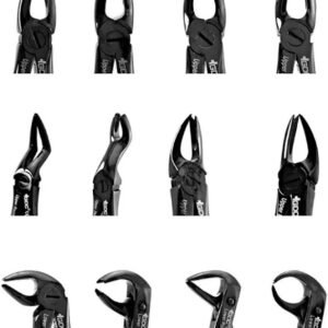 GDC Black Plasma Coated Extraction Forcep Kit
