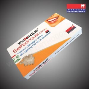 4 WELTORQUE SELFTORQUE CERA – CERAMIC SELFLIGATING BRACKET KIT – WELCARE