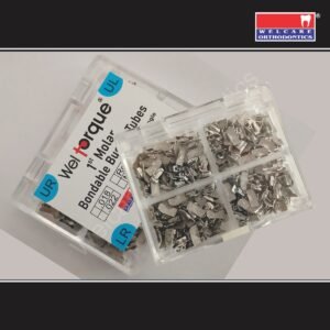 BONDABLE BUCCAL TUBE 50 SET BOX – 1ST MOLAR U1/L1- WELTORQUE